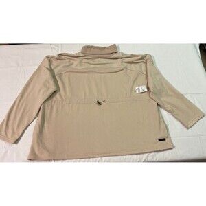 Nine West Active Womens Sweater Size XL Beige Turtle Neck Long Sleeve Stretch